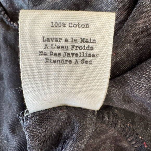 Y2K Vintage Burnt Velvet Silence+Noise Black & Red Whimsigoth OpenTop size 1 S/M - Picture 5 of 7